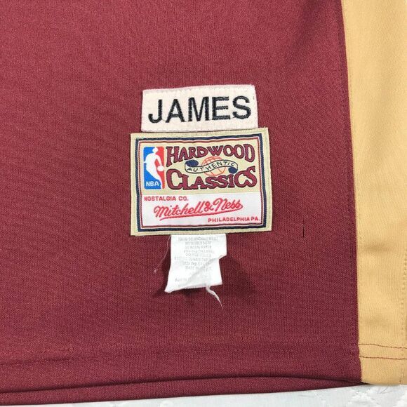 Vintage Cleveland Cavaliers Lebron James #23 Mitchell‎ & Ness Jersey size 3XL - Picture 2 of 7